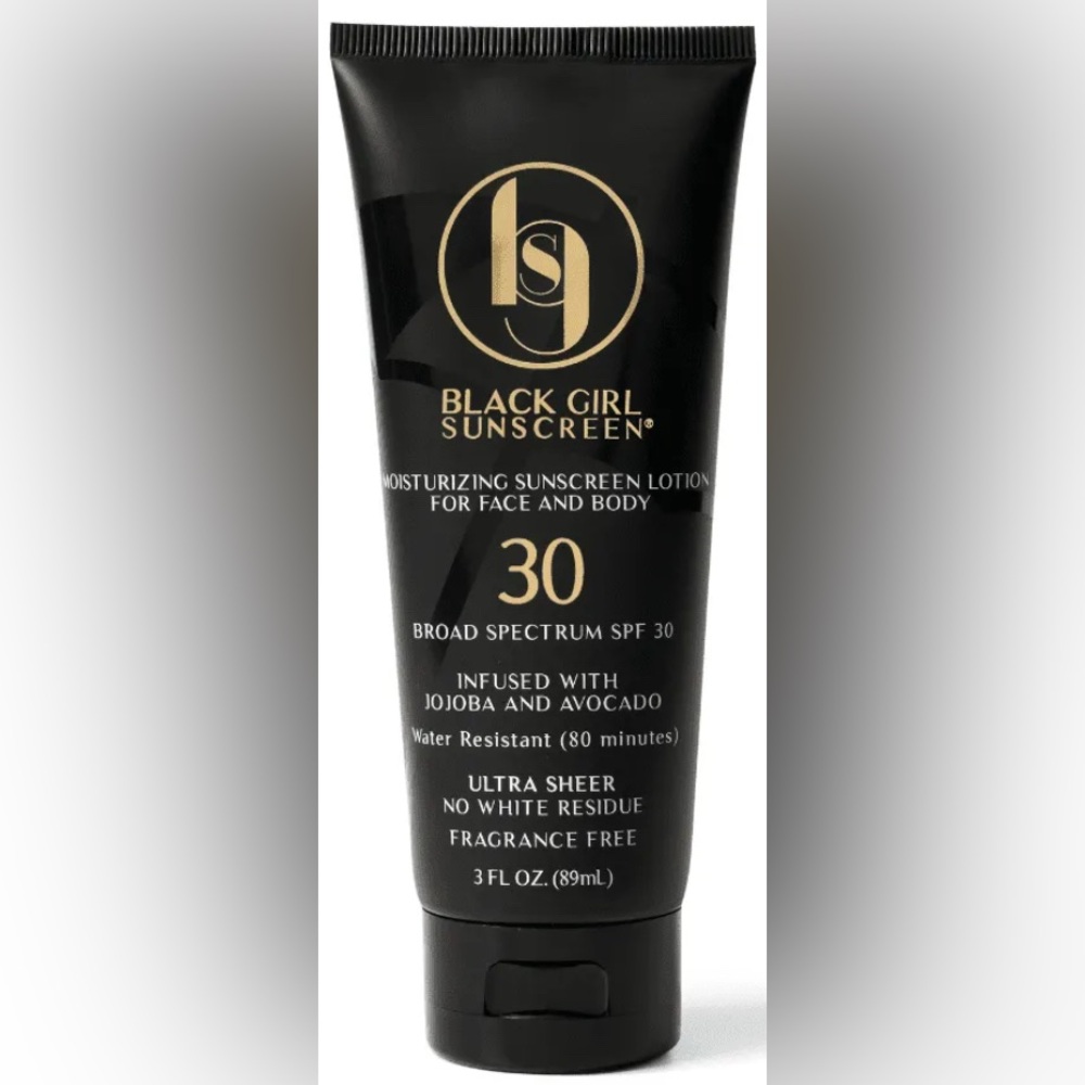 ‘Black Girl Sunscreen’ Moisturizing Face & Body Sunscreen Lotion